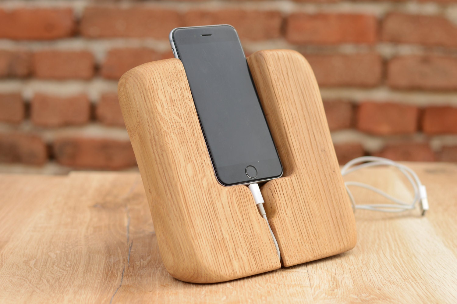 iPhone Docking Station Handmade iPhone 7 Holder Tech