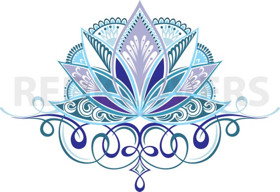 Free Free 290 Lotus Flower Mandala Svg Free SVG PNG EPS DXF File