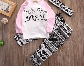 Little Miss Awesome set