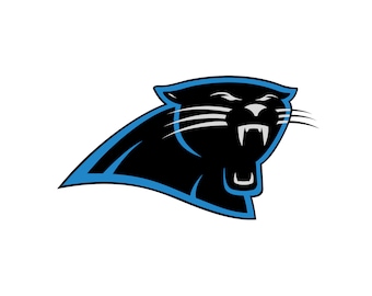 Carolina Panthers SVG File - Vector Design in, Svg, Eps, Dxf, and Jpeg Format for Cricut and Silhouette, Digital download