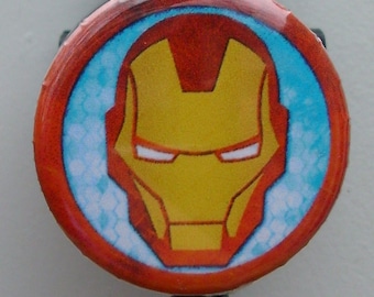 Marvel "Iron Man" icon badge reel