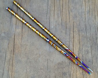 TiSurvival Modular Titanium Chopsticks
