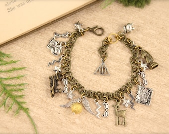 Harry Potter Inspired Charm Bracelet SALE!