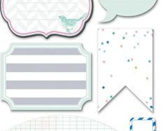 Heidi Swapp | Embellishments | 8 Piece | HS01065