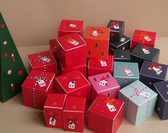 Adventskalender - PDF Datei zum Drucken, A4 - O Tannenbaum