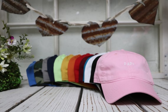Dad Hat | PAPI , Embroidered , Baseball Cap , Low Profile , Mami , Daddy , Gifts For Him , Tumblr Hat , Tumblr Dad Hat , Papi Hat , Hats