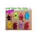ITH Fire Hydrant Dog Waste poop Bag Holder Machine Embroidery Applique Design 4x4 5x7 multi pet