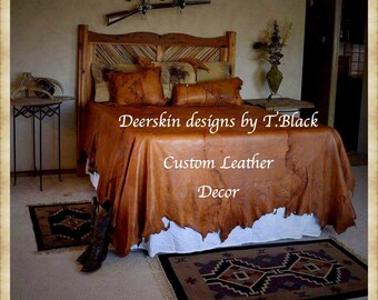 Western Bedding cowboy bedding Leather