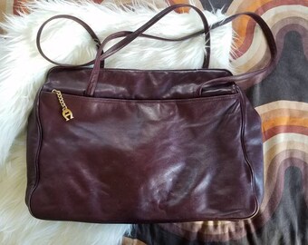 VTG Etienne Aigner Bag, Large Leather Purse