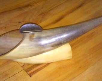 Vintage 1950's Horn & Bone Ashtray