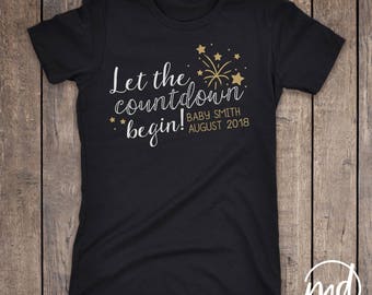 maternity new years shirt