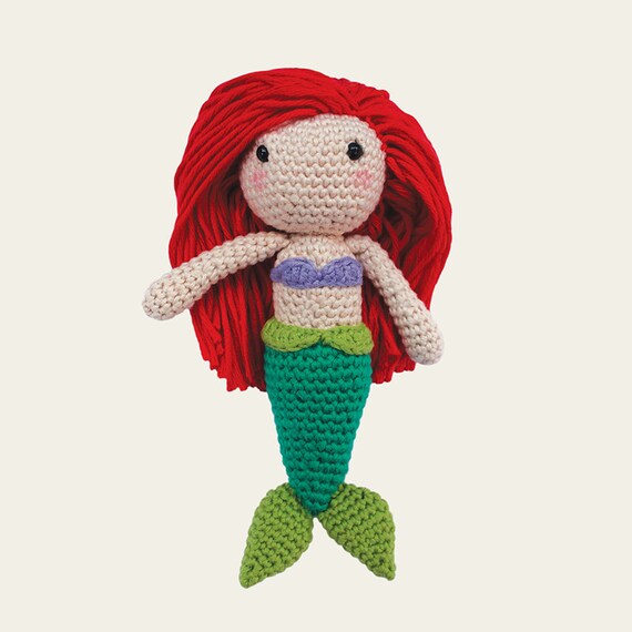 Ariel - Disney Princess. Amigurumi Pattern PDF.