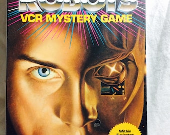Isaac Asimov Robots VCR Mystery Game, Isaac Asimov, Vintage games, science fiction games, Science Fiction