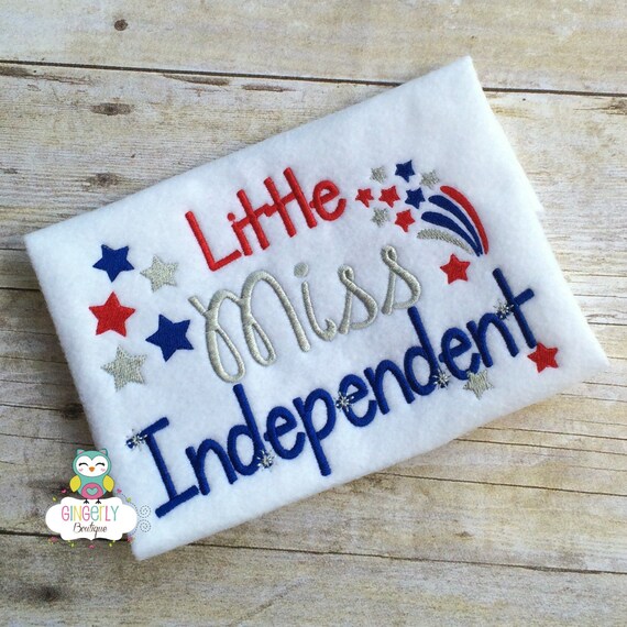 little miss independent shirt