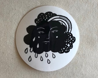Weather friend sticker