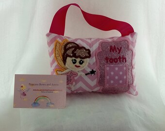 tooth fairy pillow, personalized tooth fairy hanging pillow