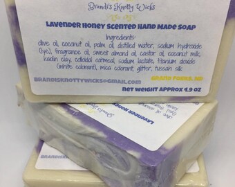 Lavender Honey Scented Artisan soap