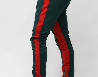 ICONIC Green/Red Tracksuit