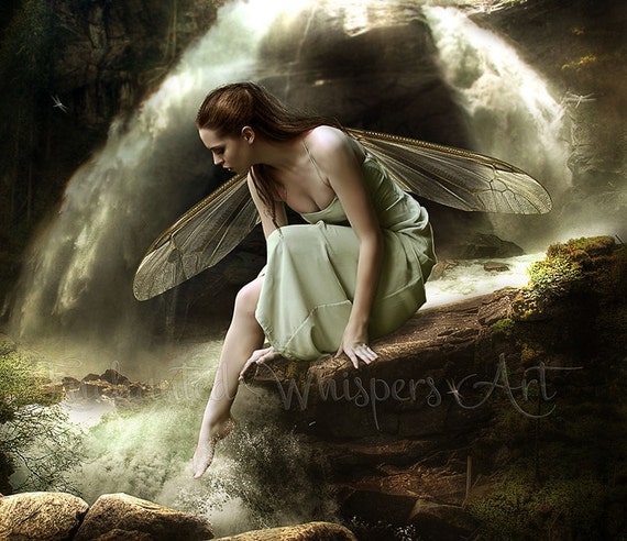 Items Similar To Fantasy Fairy Artwork Fae Print Fantasy Wall Decor Fairy Decor Fairy