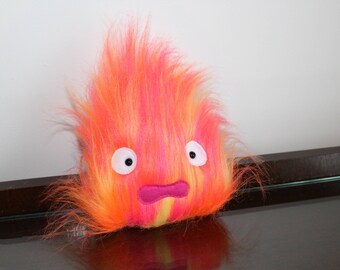 small calcifer plushie - howls moving castle