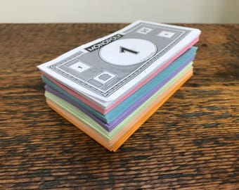 Vintage Monopoly Money / Monopoly Game Money