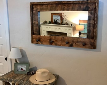 Coat Rack With Mirror Mirror Coat Rack Etsy 16 Coat Rack With Mirror Mirror Coat Rack Etsy 16