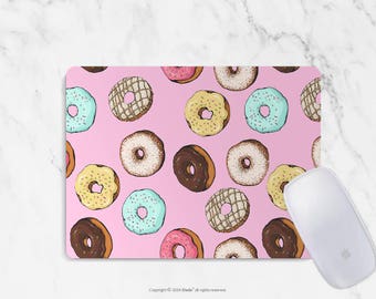 Donut Mousepad Donuts mouse pad Round mousepad Rectangle Mouse pad Beautiful Design Mouse mat Cute gift Mousepad 29