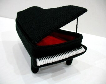 Crochet Pattern - PIANO - NEW - Toys - PDF (00411)