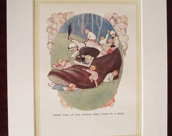 Original 1930's Edition 'Mother Goose Nursery Rhymes'