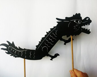 Chinese Dragon Shadow Puppet