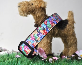 Dog Collar - Candy Crush - 50% Profits to Dog Rescue