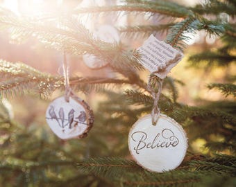 Handmade Wooden Ornaments/Decorative Tags