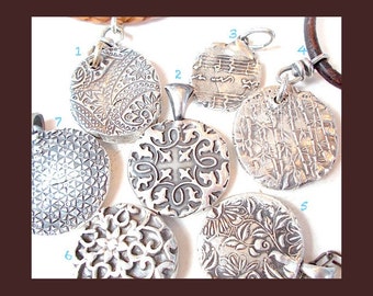 REVERSE PATTERNs for Antique Wax Seal Jewelry - PATTERN Choice Only