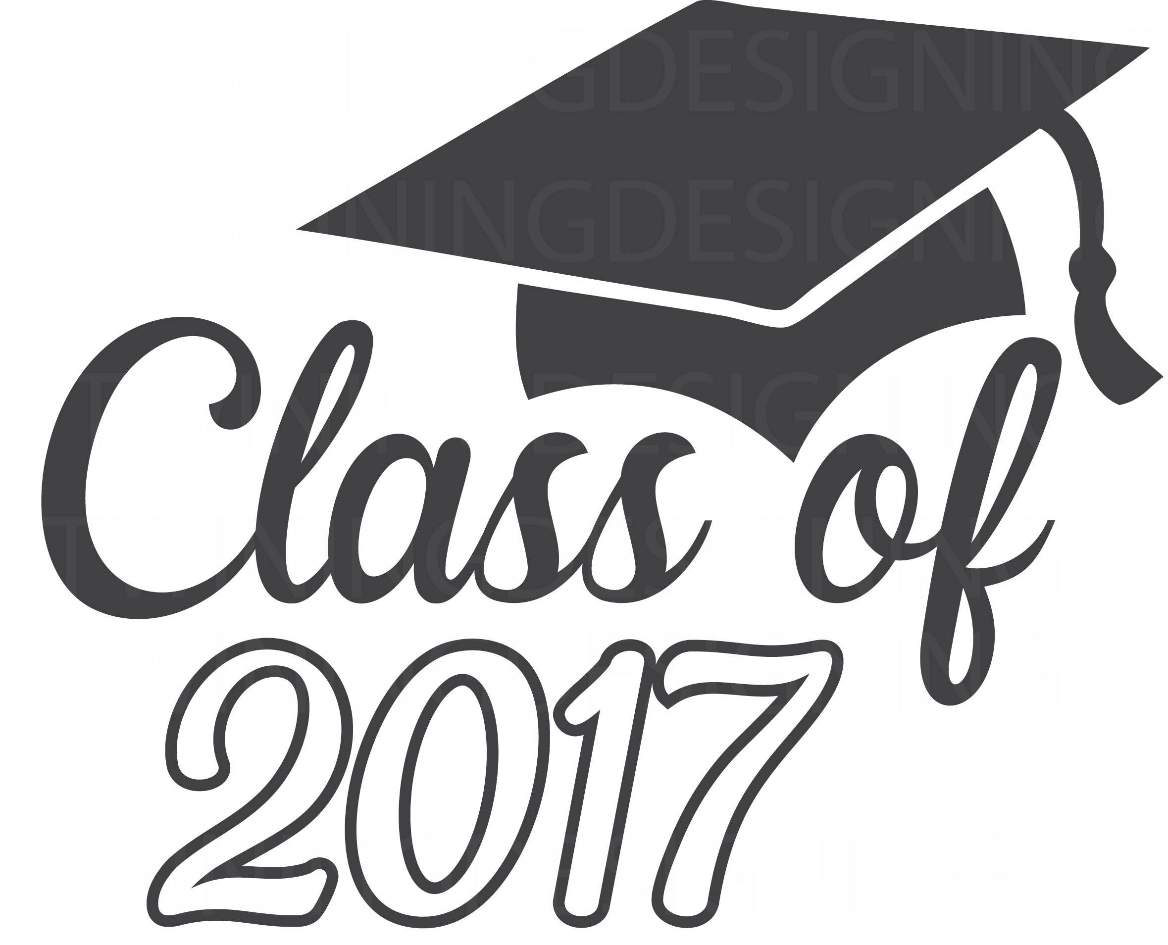 Download Seniors class of 2017 SVG PNG DXF digital file