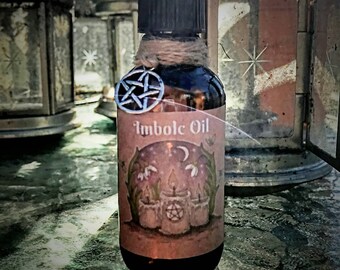 Imbolc Oil- Imbolc Ritual Ool- Sabbat - Wicca - Pagan - Witchcraft - Candlemas - Goddess - Brigid - Magick