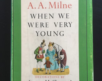 Vintage Edition of When We Were Very Young by A.A. Milne
