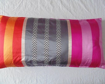 Designers Guild Fabric Hiranya Fuchsia Cushion Cover / Pillow