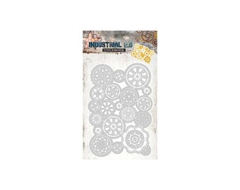 Die cut StudioLight Industrial 2.0 Nr 66 bottom gear