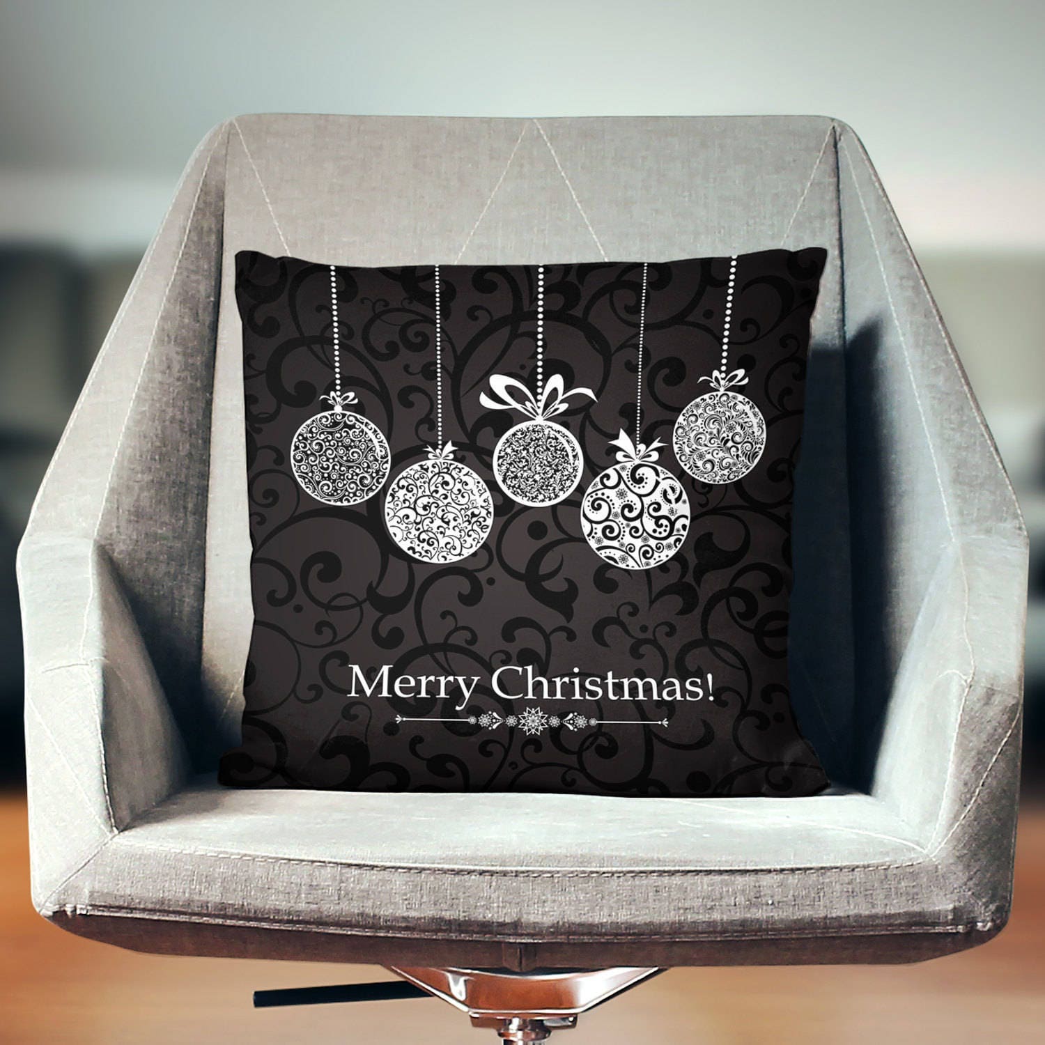 Elegant Christmas Pillow Modern Christmas Decorations