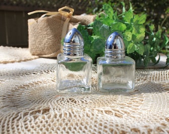 square salt and pepper shakers