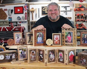 15 Scroll Saw Picture Frames eBook