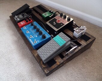 Hand Made PedalBoard for guitar or bass 30x16"
