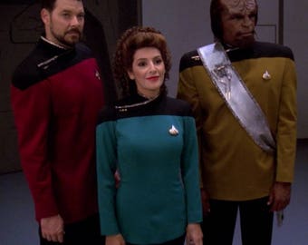 Star Trek TNG DS9 Voyager Dress Uniform Costume Cosplay