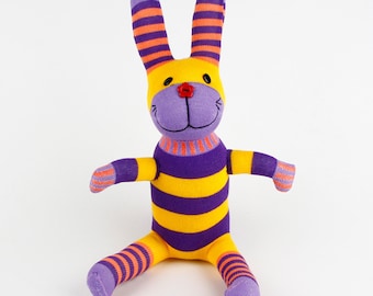 Christmas Gift New year Gift Handmade Sock Rabbit Bunny Stuffed Animal Doll Baby Toys easter gift