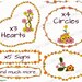 Instant download png Flower frame clipart laurel wreath bloom digi floral hearts circles square sign kit gold party collage sheet files set