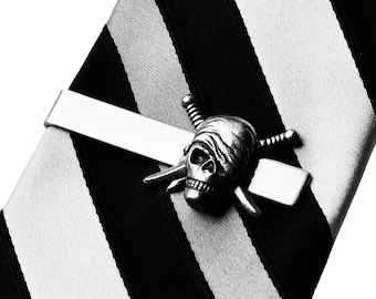 Skull Tie Clip