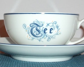 German Porcelain 'TEE'/TEA CUP, Kronester Bavaria