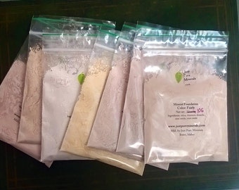SALE -Refill Baggies Vegan Mineral Makeup - Foundation -
