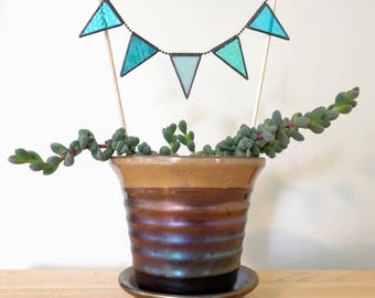 Small Stained Glass Bunting