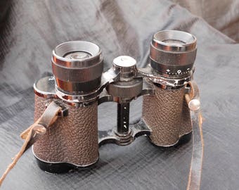 Old Scottish Made Brass Era Binoculars, Lizars Edinburgh